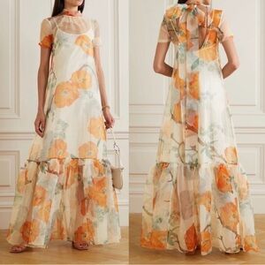 STAUD Calluna Poppy Gown